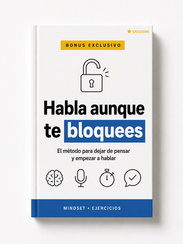 Habla aunque te bloquees